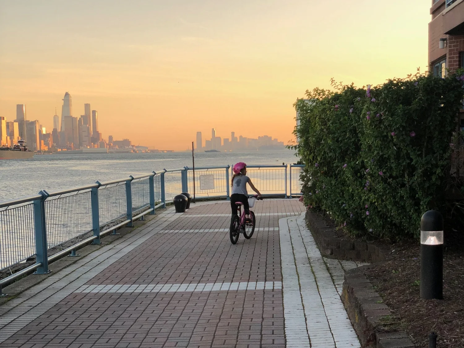 Independence Harbor waterfront promenade